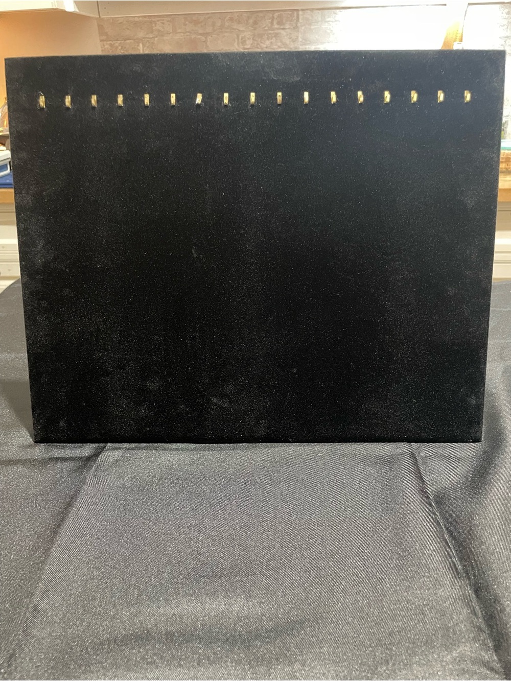 Black Velvet Necklace Display Stand